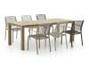 + 10 % Kassenrabatt | Apple Bee Hawaii/ROUGH-S 220 cm Gartenmöbel-Set 7-teilig stapelbar