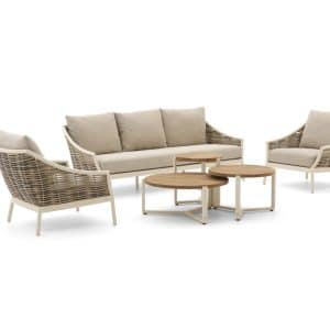 Apple Bee Milou/Monaco Sessel-Sofa Lounge-Set 6-teilig 5-Sitzer