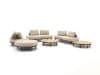 + 10 % Kassenrabatt | Apple Bee Moon Island Lounge-Set 6-teilig
