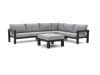 + 10 % Kassenrabatt | Bellagio Campazzo Ecklounge-Set 5-teilig 6-Sitzer