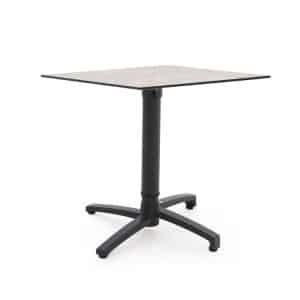Bellagio Canzo Gartentisch klappbar 80x80x73/109 cm verstellbar
