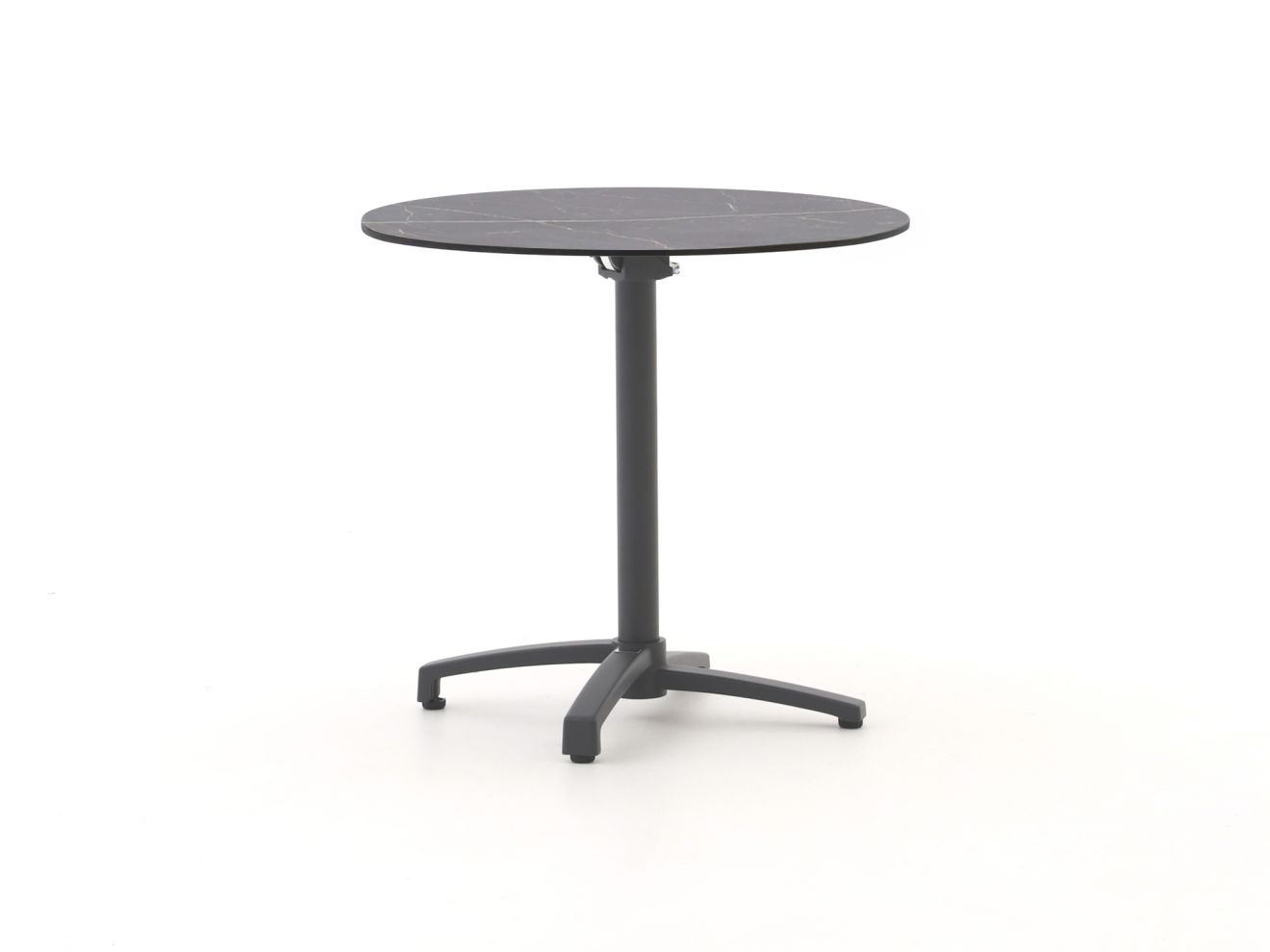 + 10 % Kassenrabatt | Bellagio Canzo Gartentisch klappbar ø 80 cm (h: 73 cm)