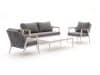 + 10 % Kassenrabatt | Bellagio Florentina Sessel-Sofa Lounge-Set 4-teilig