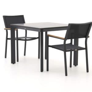 + 10 % Kassenrabatt | Bellagio Roma/Sestino 90 cm Gartenmöbel-Set 3-teilig stapelbar