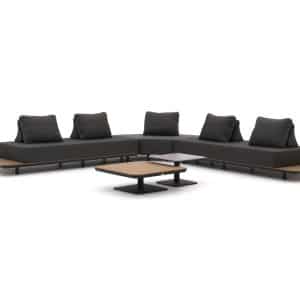 Bellagio San Lupo Ecklounge-Set 5-teilig 5-Sitzer