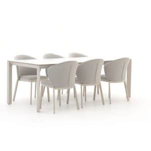 + 10 % Kassenrabatt | Bellagio San Lupo/Sestino 220 cm Gartenmöbel-Set 7-teilig