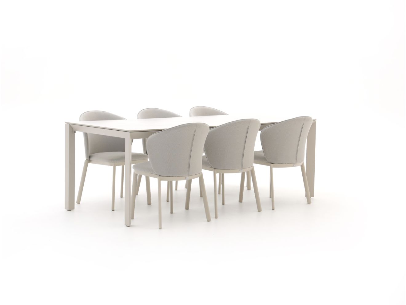 + 15 % Kassenrabatt | Bellagio San Lupo/Sestino 220 cm Gartenmöbel-Set 7-teilig