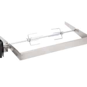 + 10 % Kassenrabatt | Boretti Grill Drehspieß 44x73x12 cm für Carbone Holzkohlegrill