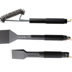 + 10 % Kassenrabatt | Boretti Grill Grillwerkzeugset 3-teilig (Zange kompakt