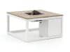 + 10 % Kassenrabatt | Cosiraw Lounge Feuertisch 100x100x55 cm