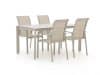 + 10 % Kassenrabatt | Forza Centallo/Sestino 160 cm Gartenmöbel-Set 5-teilig stapelbar