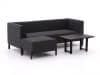 + 10 % Kassenrabatt | Hartman Dion Chaiselongue Lounge-Set 3-teilig