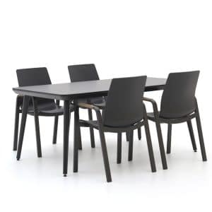 + 10 % Kassenrabatt | Hartman Flow/Sophie Studio 170 cm Gartenmöbel-Set 5-teilig