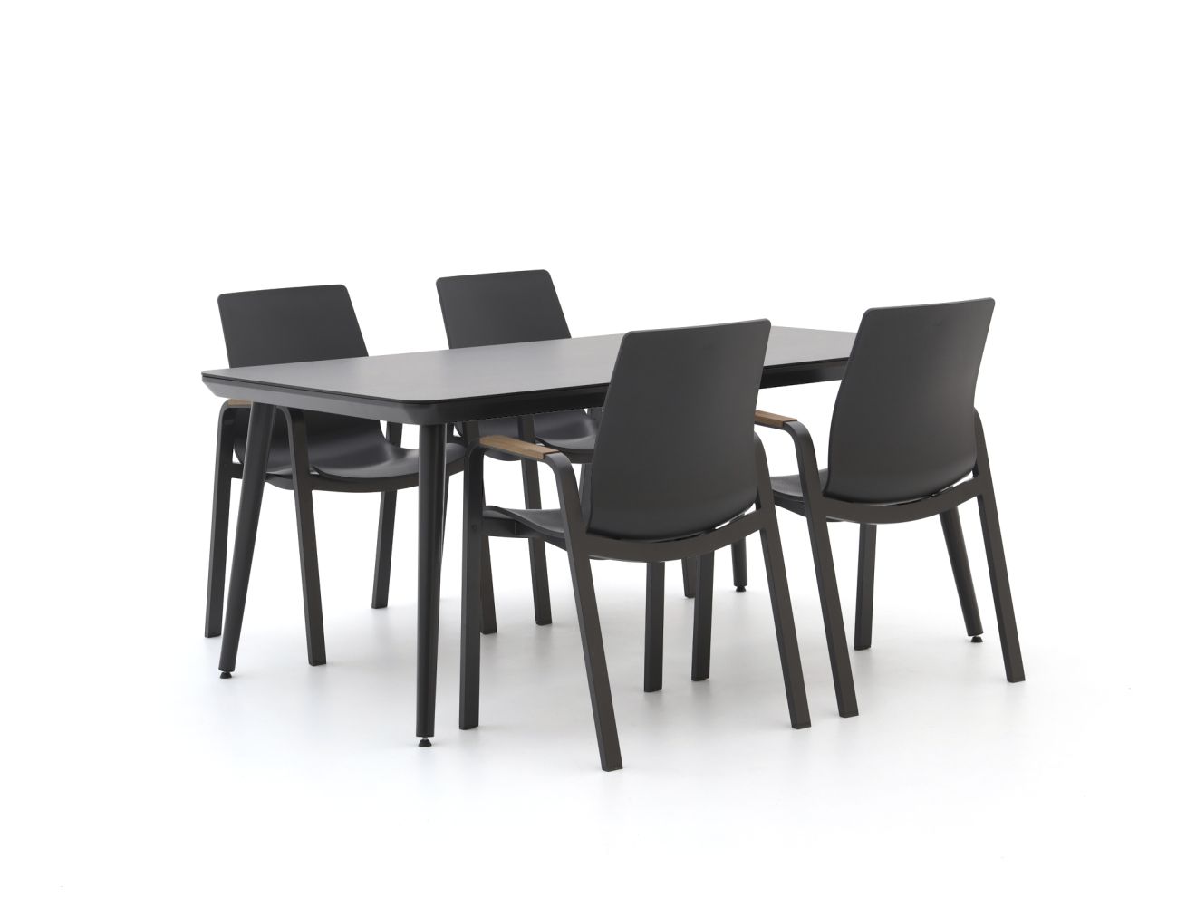 + 15 % Kassenrabatt | Hartman Flow/Sophie Studio 170 cm Gartenmöbel-Set 5-teilig