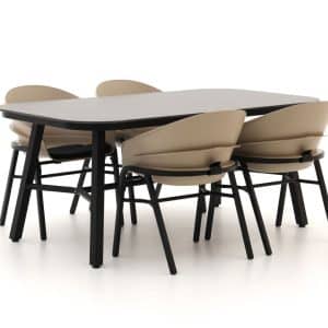 + 10 % Kassenrabatt | Hartman Tubb Gartenmöbel-Set 185 cm 5-teilig verstellbar