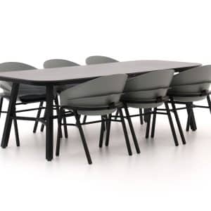 + 10 % Kassenrabatt | Hartman Tubb Gartenmöbel-Set 240 cm 7-teilig verstellbar