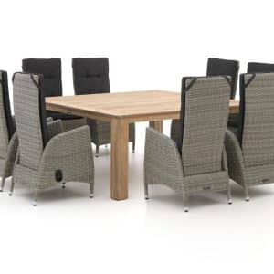 + 10 % Kassenrabatt | Intenso Fabrizi/ROUGH-X 170 cm Gartenmöbel-Set 9-teilig verstellbar
