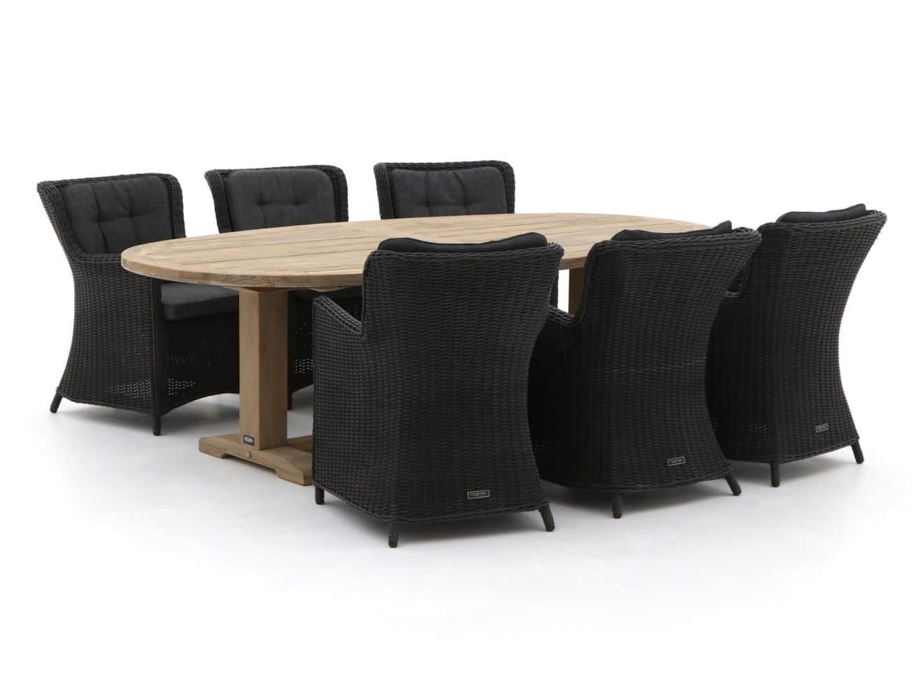 + 10 % Kassenrabatt | Intenso Milano/ROUGH-O 240 cm Esstischgruppe 7-teilig