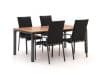 + 10 % Kassenrabatt | Kettler Diamond/Linosa 180cm dining tuinset 5-delig stapelbaar