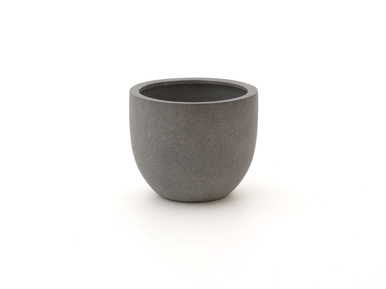 + 15 % Kassenrabatt | Luca Lifestyle Grigio New Egg Pot Blumentopf M ø 45 cm (h: 38 cm)
