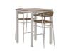 + 10 % Kassenrabatt | Manifesto Belpasso/Fidenza 80 cm Gartenbar-Set 3-teilig stapelbar