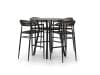 + 10 % Kassenrabatt | Manifesto Belpasso/Tritoni ø 110 cm Gartenbar-Set 5-teilig stapelbar