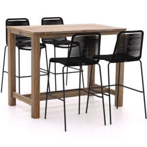 + 10 % Kassenrabatt | Manifesto Mussa/ROUGH-X 135 cm Gartenbar-Set 5-teilig stapelbar