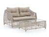 + 10 % Kassenrabatt | Manifesto Ortello Gartensofa 143 cm inkl. Loungetisch