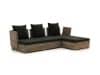 + 15 % Kassenrabatt | ROUGH-B Chaiselongue Lounge-Set 4-teilig