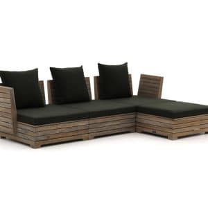 + 10 % Kassenrabatt | ROUGH-B Chaiselongue Lounge-Set 4-teilig