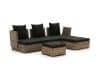 + 10 % Kassenrabatt | ROUGH-B Chaiselongue Lounge-Set 5-teilig