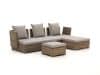 + 10 % Kassenrabatt | ROUGH-B Chaiselongue Lounge-Set 5-teilig