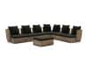 + 10 % Kassenrabatt | ROUGH-B Ecklounge-Set 7-teilig