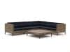 + 10 % Kassenrabatt | ROUGH-D Ecklounge-Set 5-teilig
