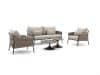 + 10 % Kassenrabatt | SUNS Fiave/Nova Sessel-Sofa Lounge-Set 5-teilig