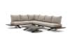 + 10 % Kassenrabatt | SUNS Stockholm Ecklounge-Set 3-teilig