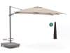 + 10 % Kassenrabatt | Shadowline Austin  Ampelschirm 300x300 cm