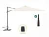 + 10 % Kassenrabatt | Shadowline Francisco Ampelschirm 300x300 cm