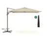 + 10 % Kassenrabatt | Shadowline Francisco Ampelschirm 300x300 cm