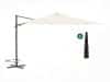 + 10 % Kassenrabatt | Shadowline Francisco Ampelschirm 300x300 cm