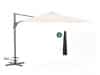+ 10 % Kassenrabatt | Shadowline Francisco Ampelschirm 300x300 cm