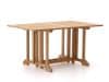 + 10 % Kassenrabatt | Sunyard Butterfly Teak Klapptisch 150x90x74 cm