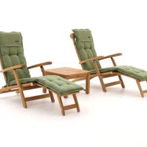 Sunyard Country/Wales 60 cm Deckchair-Set-3-teilig