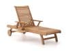 + 10 % Kassenrabatt | Sunyard Derby Gartenliege mit Rad