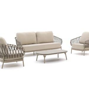 Tierra Outdoor Natal/Nora Sessel-Sofa Lounge-Set 4-teilig