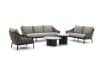 + 10 % Kassenrabatt | Apple Bee Milou/Tonga Sessel-Sofa Lounge-Set 5-teilig 6-Sitzer