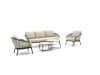 + 10 % Kassenrabatt | Apple Bee Pine Key Sessel-Sofa Lounge-Set 5-teilig 5-Sitzer