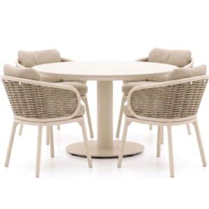 + 10 % Kassenrabatt | Apple Bee Pine Key/Melville ø 140 cm Gartenmöbel-Set 5-teilig
