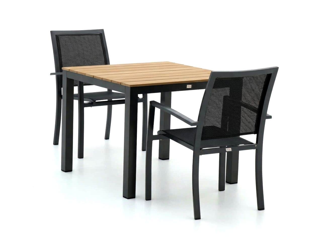 + 10 % Kassenrabatt | Bellagio Anzio/Fidenza 90 cm Gartenmöbel-Set 3-teilig stapelbar