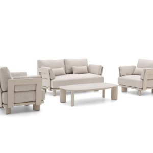 Bellagio Battuello Sessel-Sofa Lounge-Set 4-teilig